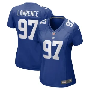 Womens New York Giants Dexter Lawrence Nike Royal Game Jersey