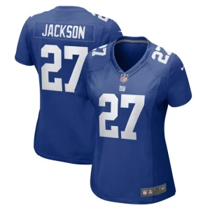 Womens New York Giants Josh Jackson Nike Royal Game Jersey