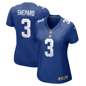 Womens New York Giants Sterling Shepard Nike Royal Game Player Jersey