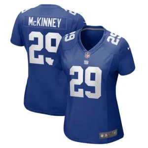 Womens New York Giants Xavier McKinney Nike Royal Game Jersey