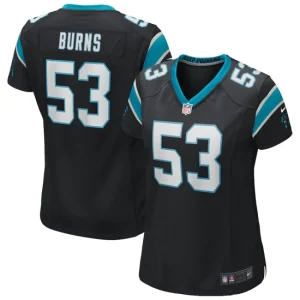 Womens Nike Brian Burns Black Carolina Panthers Game Jersey