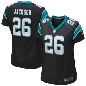 Womens Nike Donte Jackson Black Carolina Panthers Game Jersey