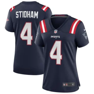 Womens Nike Jarrett Stidham New England Patriots Navy Game Jersey