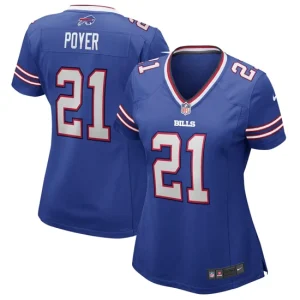 Womens Nike Jordan Poyer Royal Buffalo Bills Game Jersey