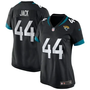 Womens Nike Myles Jack Black Jacksonville Jaguars Game Jersey