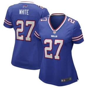 Womens Nike TreDavious White Royal Buffalo Bills Game Jersey