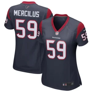 Womens Nike Whitney Mercilus Navy Houston Texans Game Jersey