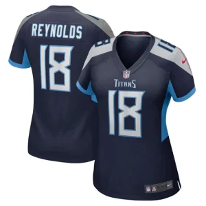 Womens Tennessee Titans Josh Reynolds Nike Navy Game Jersey