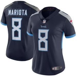 Womens Tennessee Titans Marcus Mariota Nike Navy Vapor Untouchable Limited Jersey