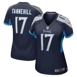 Womens Tennessee Titans Ryan Tannehill Nike Navy Team Game Jersey