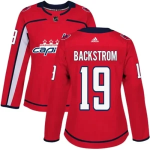 Womens Washington Capitals Nicklas Backstrom 19 Red Authentic