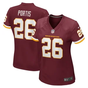 Womens Washington Football Team Clinton Portis Nike Burgundy Retired Player Jersey