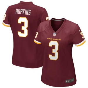 Womens Washington Football Team Dustin Hopkins Nike Burgundy Game Player Jersey