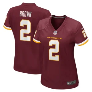 Womens Washington Football Team Dyami Brown Nike Burgundy Game Jersey