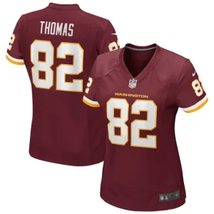 Womens Washington Football Team Logan Thomas Nike Burgundy Game Player Jersey