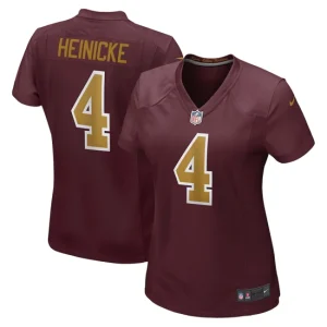 Womens Washington Football Team Taylor Heinicke Nike Burgundy Alternate Player Game Jersey