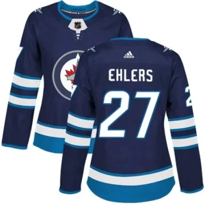 Womens Winnipeg Jets Nikolaj Ehlers 27 Navy Authentic