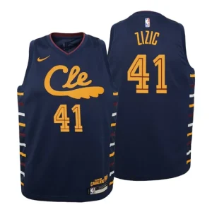 Youth 2019-20 Cleveland Cavaliers 41 Ante Zizic City Navy Swingman Jersey