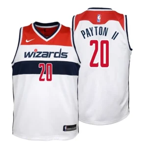 Youth 2019-20 Washington Wizards 20 Gary Payton II Association White Swingman Jersey