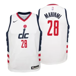 Youth 2019-20 Washington Wizards 28 Ian Mahinmi City White Swingman Jersey