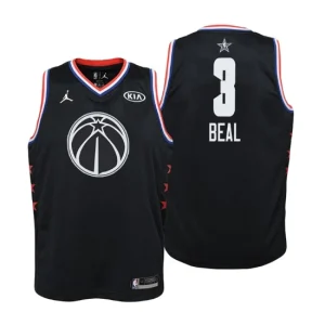 Youth 2019 NBA All-Star Game Washington Wizards 3 Bradley Beal Black Swingman Jersey