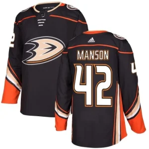 Youth Anaheim Ducks Josh Manson 42 Black Authentic