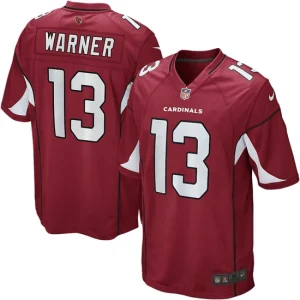 Youth Arizona Cardinals Kurt Warner Nike Cardinal Retired Game Jersey