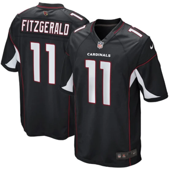 Youth Arizona Cardinals Larry Fitzgerald Nike Black Alternate Game Jersey