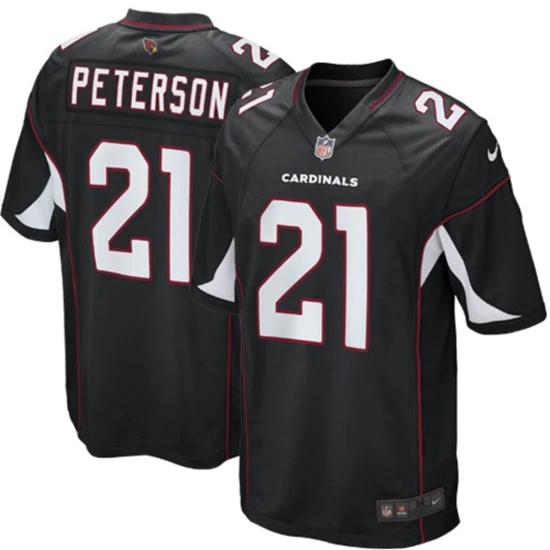 Youth Arizona Cardinals Patrick Peterson Nike Black Alternate Game Jersey