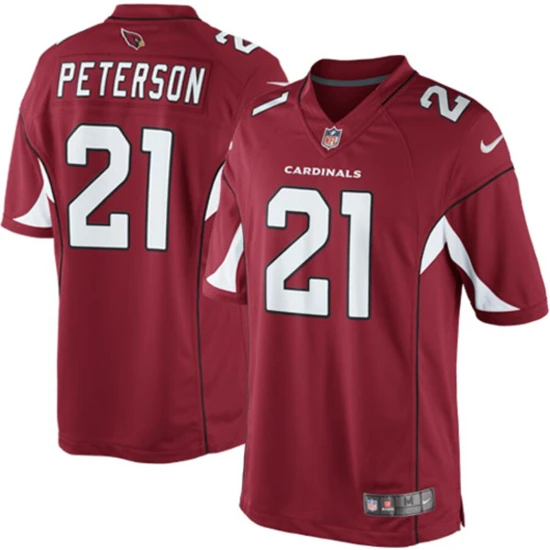 Youth Arizona Cardinals Patrick Peterson Nike Cardinal No. 21 Limited Jersey