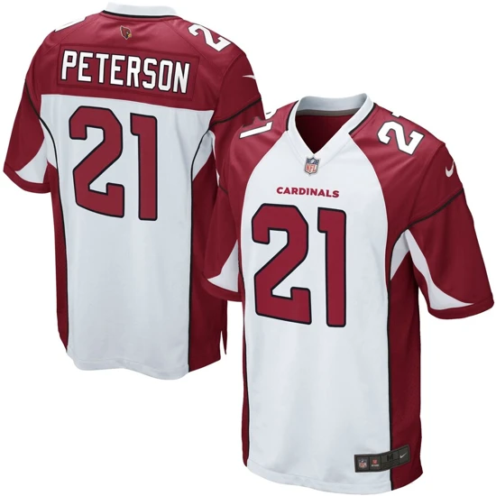 Youth Arizona Cardinals Patrick Peterson Nike White Game Jersey