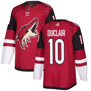 Youth Arizona Coyotes Anthony Duclair 10 Authentic Burgundy Red Home