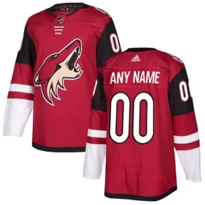 Youth Arizona Coyotes Custom Red Authentic