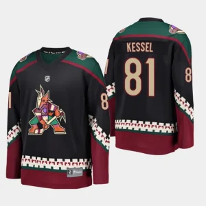 Youth Arizona Coyotes Phil Kessel 81 Black Alternate Breakaway Player