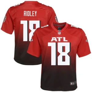 Youth Atlanta Falcons Calvin Ridley Nike Red 2nd Alternate Game Jersey