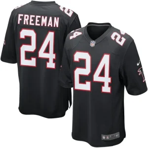 Youth Atlanta Falcons Devonta Freeman Nike Black Game Jersey