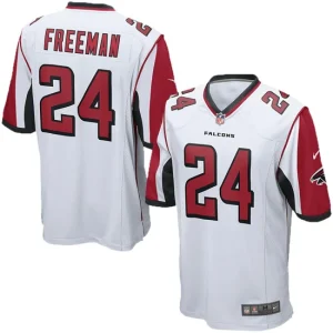 Youth Atlanta Falcons Devonta Freeman Nike White Game Jersey