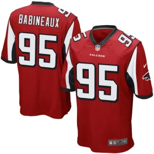 Youth Atlanta Falcons Jonathan Babineaux Nike Red Team Color Game Jersey