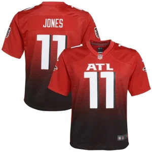 Youth Atlanta Falcons Julio Jones Nike Red 2nd Alternate Game Jersey