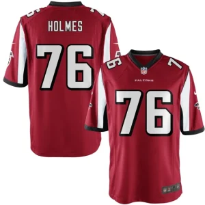 Youth Atlanta Falcons Lamar Holmes Nike Red Team Game Jersey