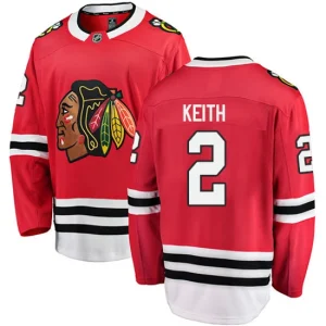 Youth Chicago Blackhawks Duncan Keith 2 Breakaway Red Fanatics Branded Home