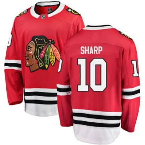 Youth Chicago Blackhawks Patrick Sharp 10 Breakaway Red Fanatics Branded Home