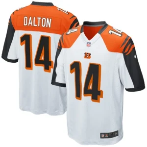 Youth Cincinnati Bengals Andy Dalton Nike White Game Jersey