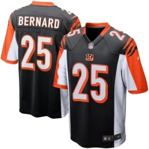 Youth Cincinnati Bengals Giovani Bernard Nike Black Team Color Game Jersey