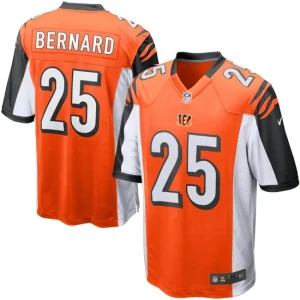 Youth Cincinnati Bengals Giovani Bernard Nike Orange Alternate Game Jersey