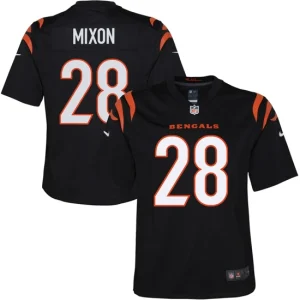 Youth Cincinnati Bengals Joe Mixon Nike Black Game Jersey