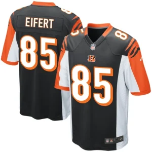 Youth Cincinnati Bengals Tyler Eifert Nike Black Team Color Game Jersey