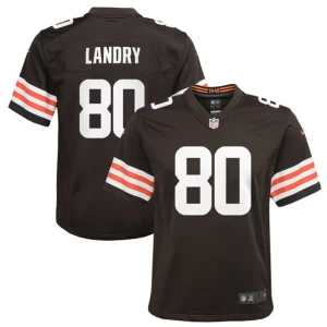 Youth Cleveland Browns Jarvis Landry Nike Brown Game Jersey