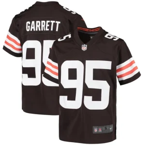 Youth Cleveland Browns Myles Garrett Nike Brown Team Game Jersey