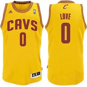 Youth Cleveland Cavaliers 0 Kevin Love Revolution 30 Swingman Alternate Gold Jersey